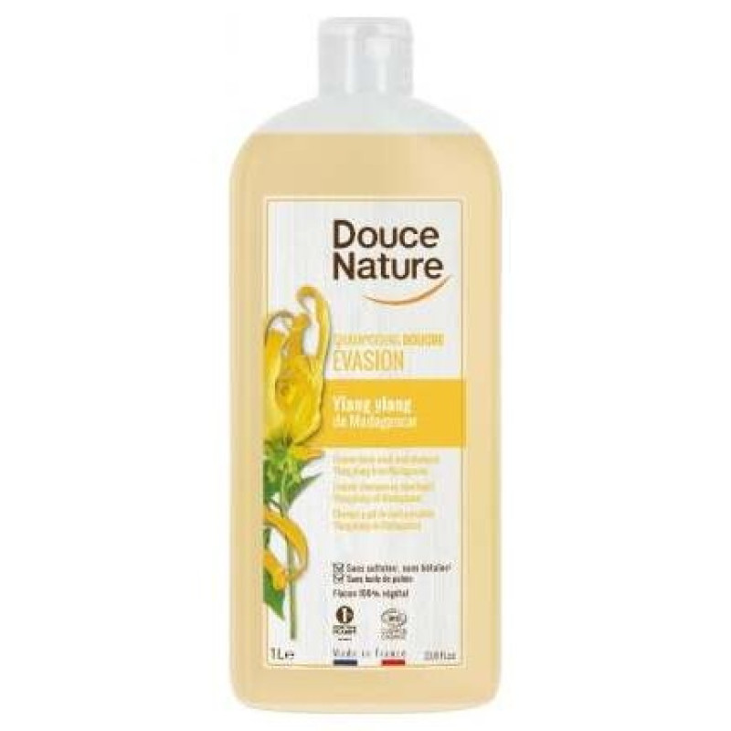 Douce Nature Champú-Gel Ylang-Ylang Bio 1L