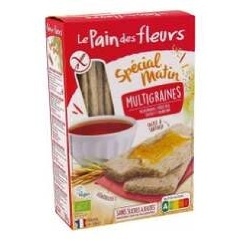 Tostadas Multicereales Especial Mañana 230g - Le Pain Des Fleurs