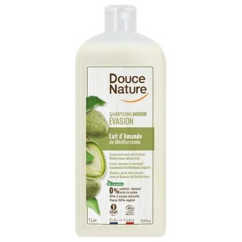 Champú - Gel Almendra Bio 1l - Douce Nature