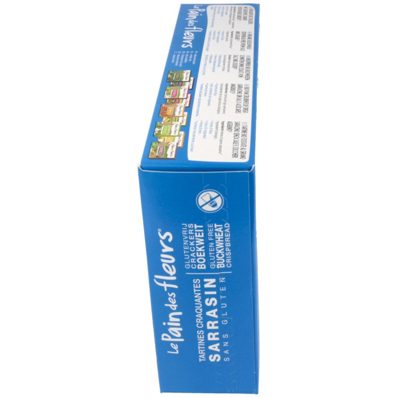 Cracker Trigo Sarraceno 300gr. Bio Sg S/sal Vegan - Le Pain Des Fleurs
