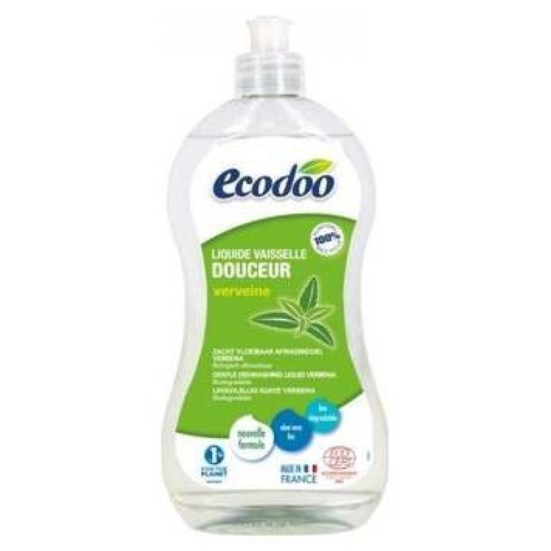 Lavavajillas Suave Aloe Vera Verbena 500ml - Ecodoo