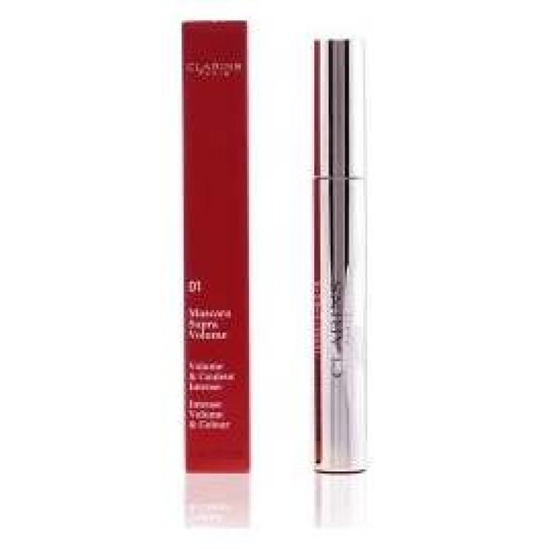 Supra Volume Mascara de Pestañas 01 Negro Negro Intenso - Clarins