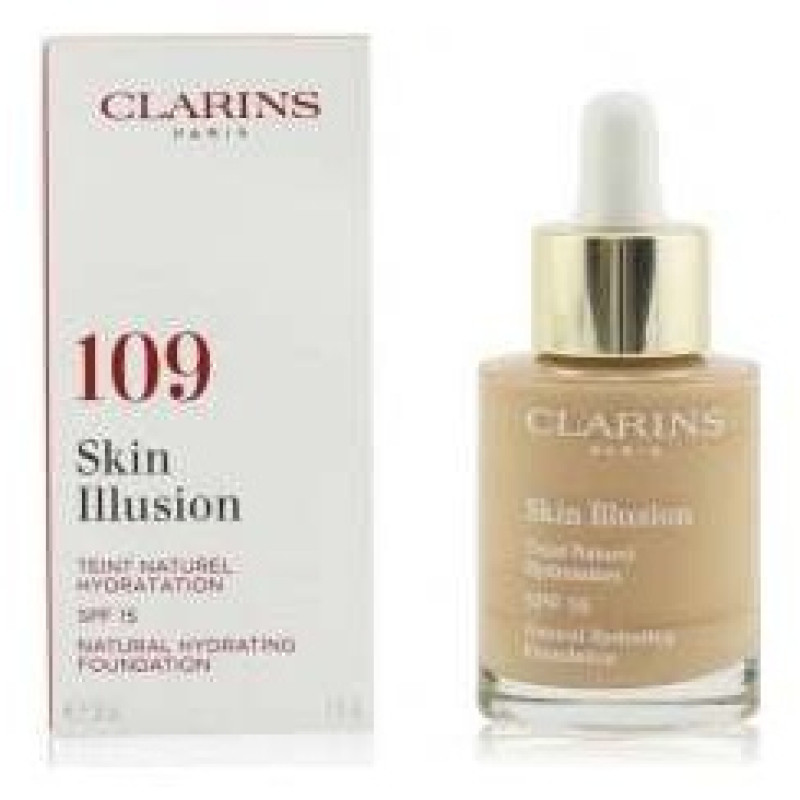Skin Illusion Teint Naturel Hydratation 109 - Wheat - Clarins