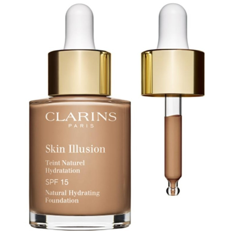 Skin Illusion Teint Naturel Hydratation 112 - Amber - Clarins