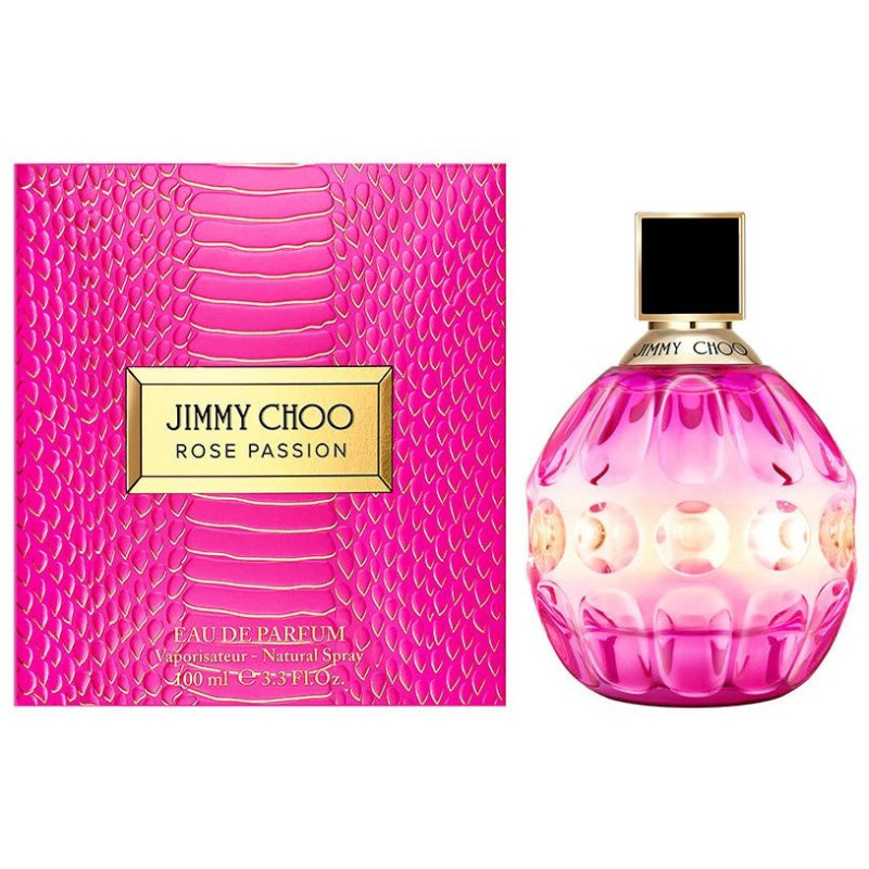 Women Rose Passion Eau de Parfum Natural Spray 100ml - Jimmy Choo
