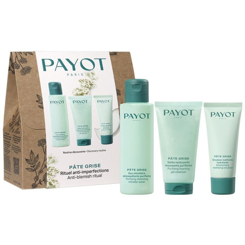 Pâte Grise Ritual Estuche 3 Pz - Payot