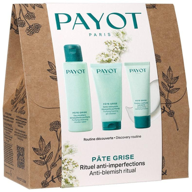 Pâte Grise Ritual Estuche 3 Pz - Payot