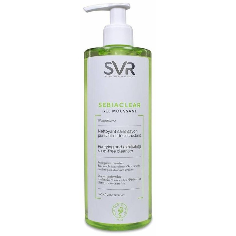 Sebiaclear Gel Moussant Gel Limpiador Anti - Imperfecciones 400ml - Svr