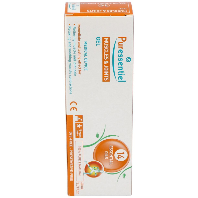 Gel Articulaciones y Musculos con 14 Ae 60ml - Puressentiel