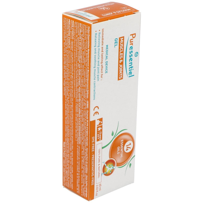 Gel Articulaciones y Musculos con 14 Ae 60ml - Puressentiel