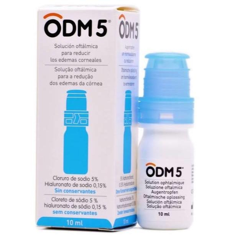 Odm 5 Antiedema Corneal - Solución Oftalmica Hiperosmolar (1 Frasco Multidosis 10 ml) - Horus Pharma