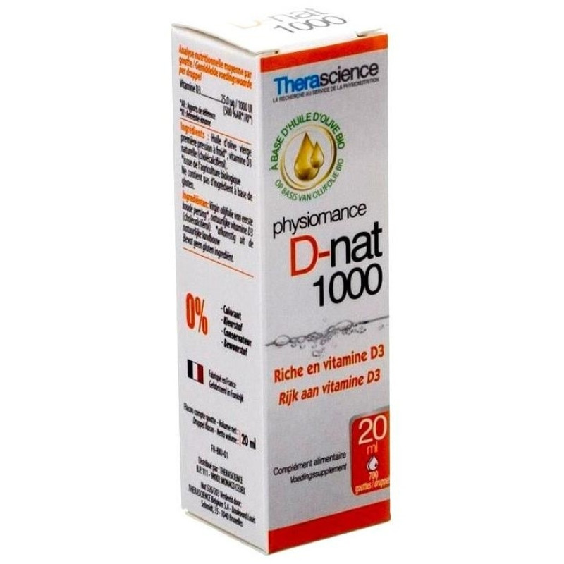Physiomance D - Nat 1000 Gotas 20ml - Therascience