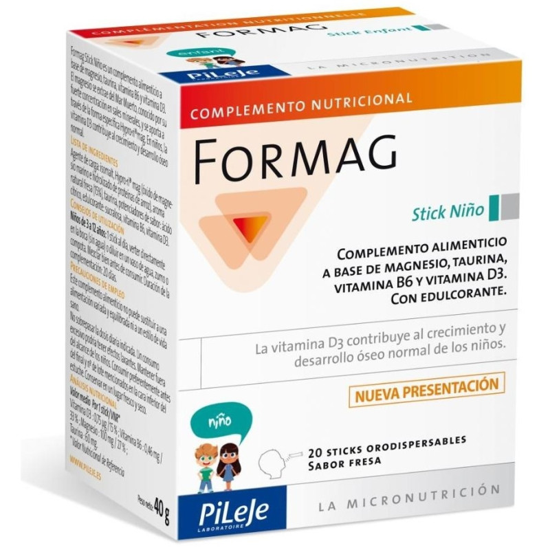 Pileje Formag Stick Orodispersible Enfant 20 Sticks - Formag