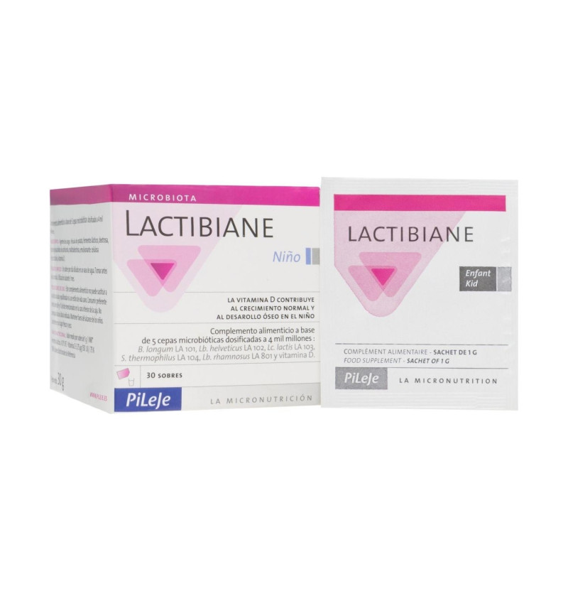 Lactibiane Enfant Pileje (30 Sobres 2,5 g) - Pileje Slu