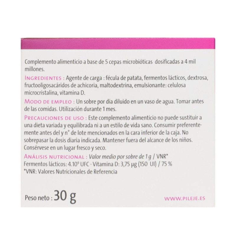 Lactibiane Enfant Pileje (30 Sobres 2,5 g) - Pileje Slu