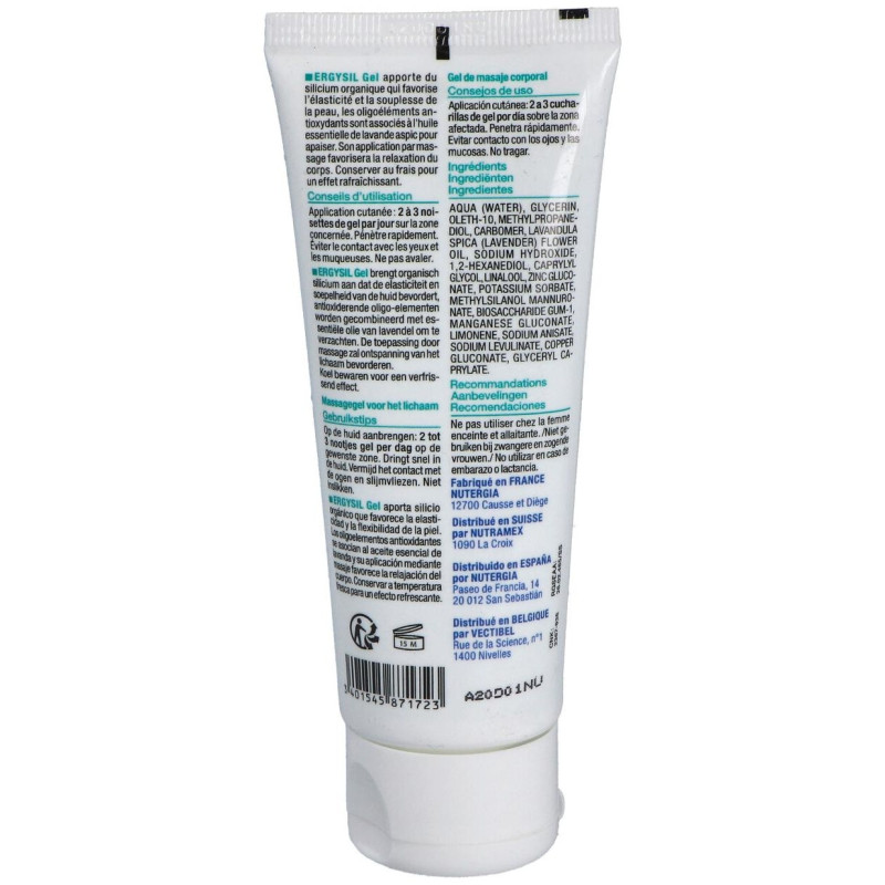 Ergysil Gel (Silicio Organico) 75Ml.