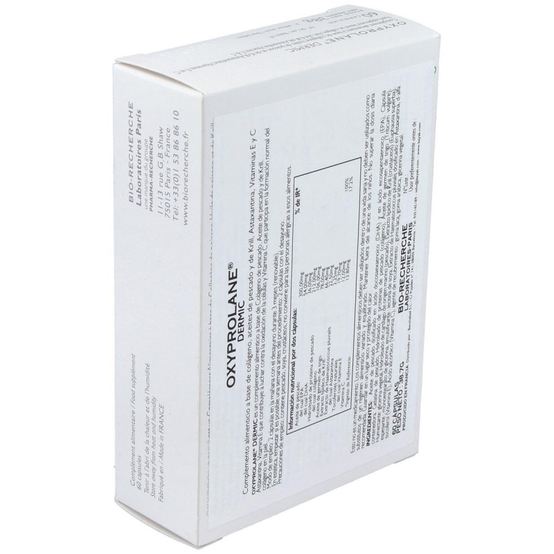 Oxyprolane Dermic 60Cap.