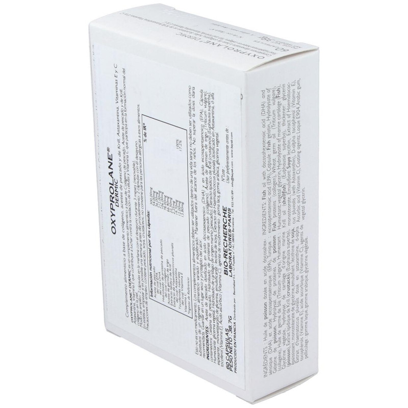 Oxyprolane Dermic 60Cap.