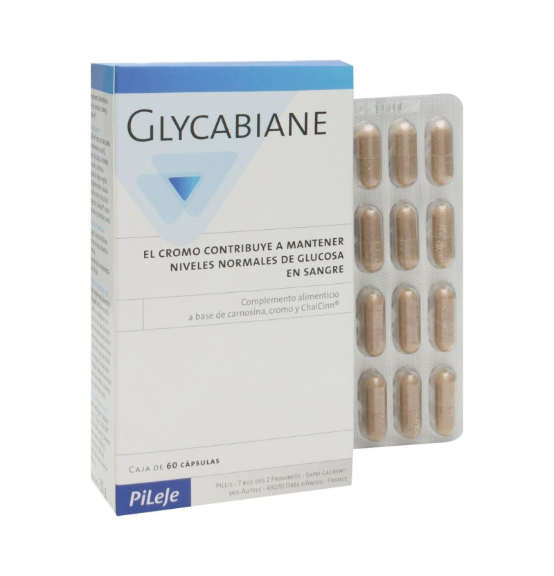 Glycabiane (60 Cápsulas) - Pileje Slu