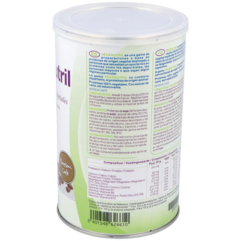 Vegenutril Café 300g - Nutergia
