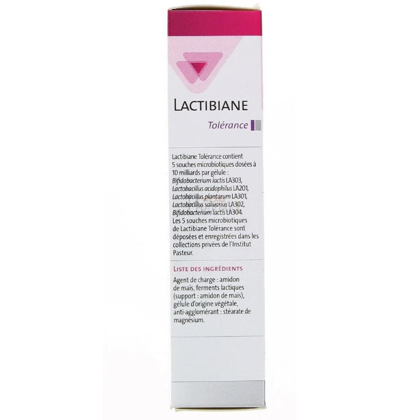 Lactibiane Tolerance Pileje (2,5 g 30 Cápsulas) - Pileje Slu