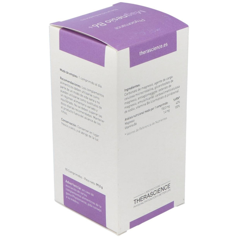 Physiomance Magn?sium B6+ 90 Comprimidos - Therascience