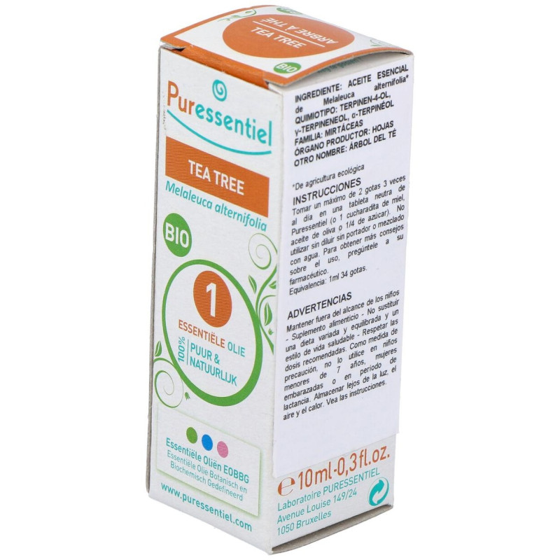 Arbol Del Te Aceite Esencial Bio 10Ml.