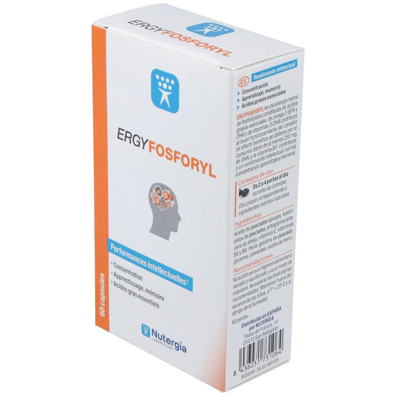 Ergyfosforyl 60cáps - Nutergia