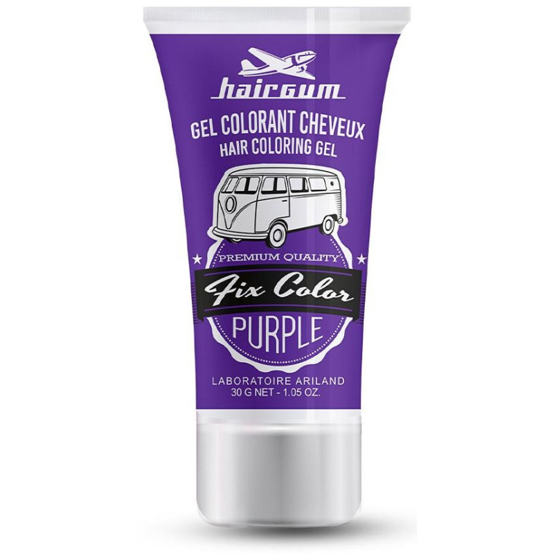 Fix Color Gel Colorant Purple 30ml - Hairgum