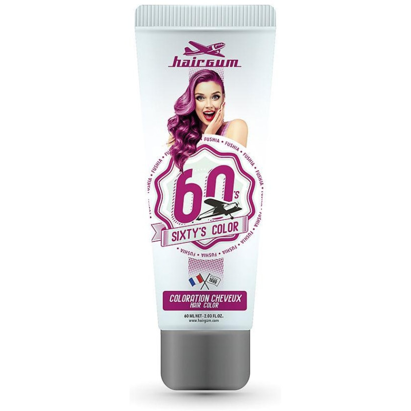 Sixty's Color Tinte Cabello Fucsia 60ml - Hairgum