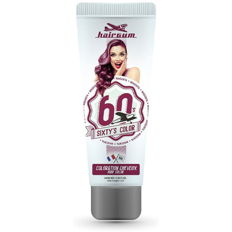 Sixty's Color Hair Color Magenta 60ml - Hairgum