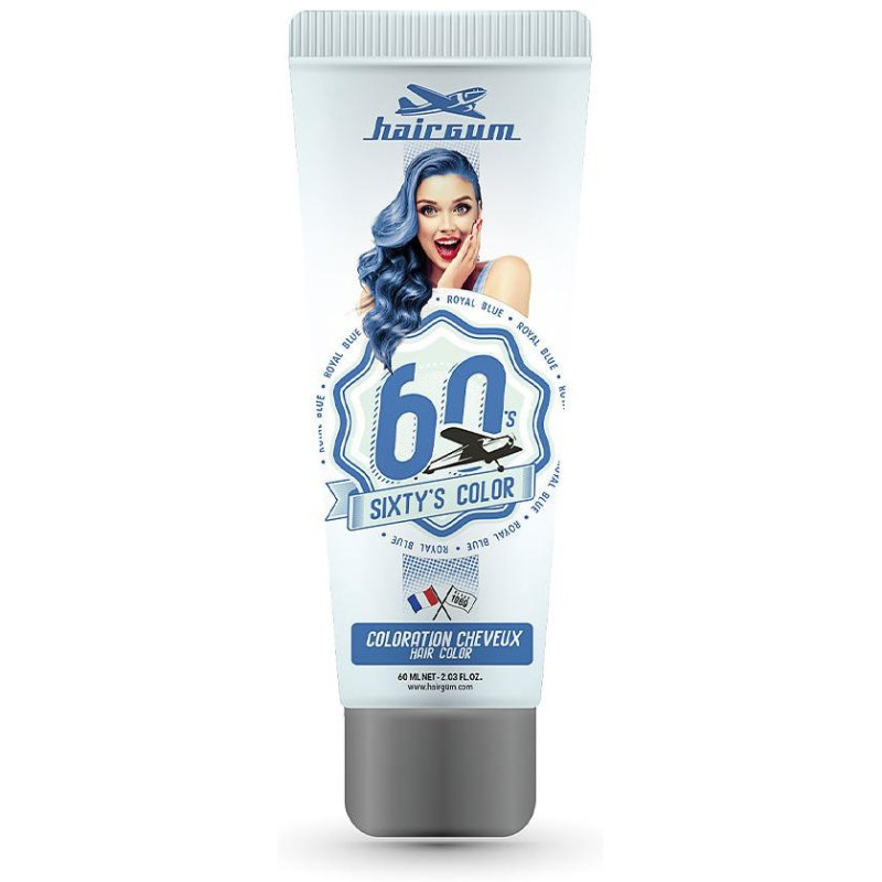 Sixty's Color Hair Color Royal Blue 60ml - Hairgum