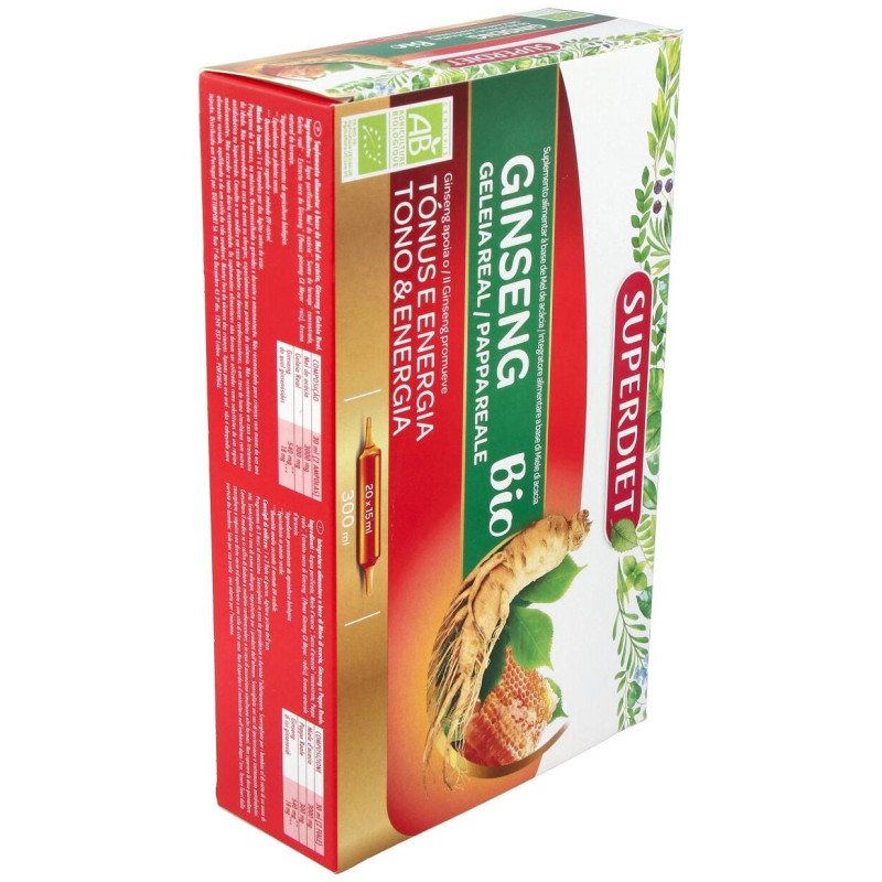 Baule Volante Y Fior Di Loto Jalea Real Ginseng 20Uds