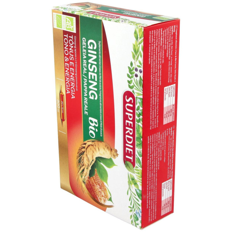 Baule Volante Y Fior Di Loto Jalea Real Ginseng 20Uds