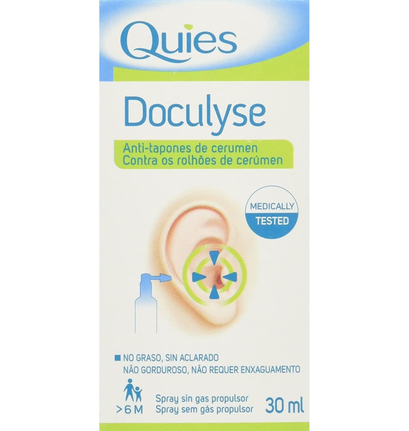 Doculyse Higiene del Conducto Auditivo (1 Envase 30 ml) - Laboratorio Deiters