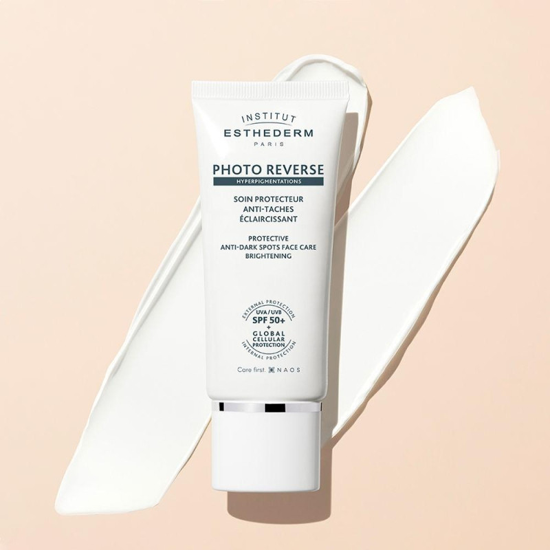 Photo Reverse Hyperpigmentations Crema Protectora Antimanchas, 50 ml. - Institut Esthederm