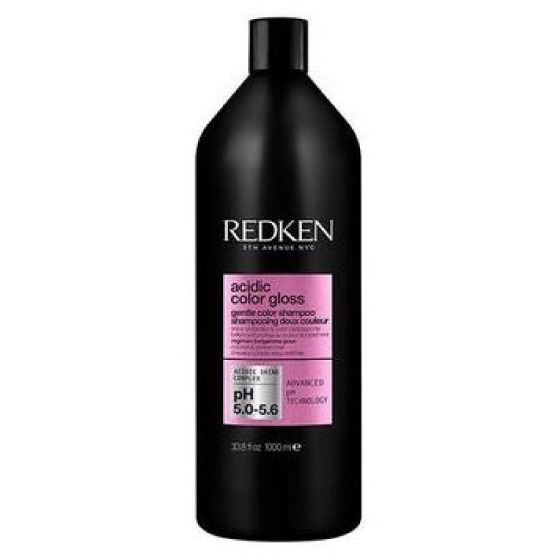 Acidic Color Gloss Champú Sin Sulfatos Potencia El Brillo De Tu Color 1000 Ml