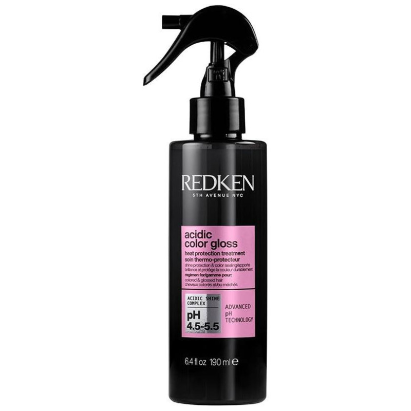 Acidic Color Gloss Heat Protection Treatment 190ml - Redken