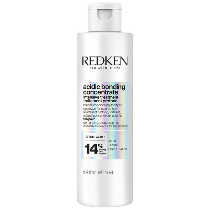 Acidic Bonding Concentrate Tratamiento Intensivo sin Sulfatos para Cabello Dañado 190 ml - Redken