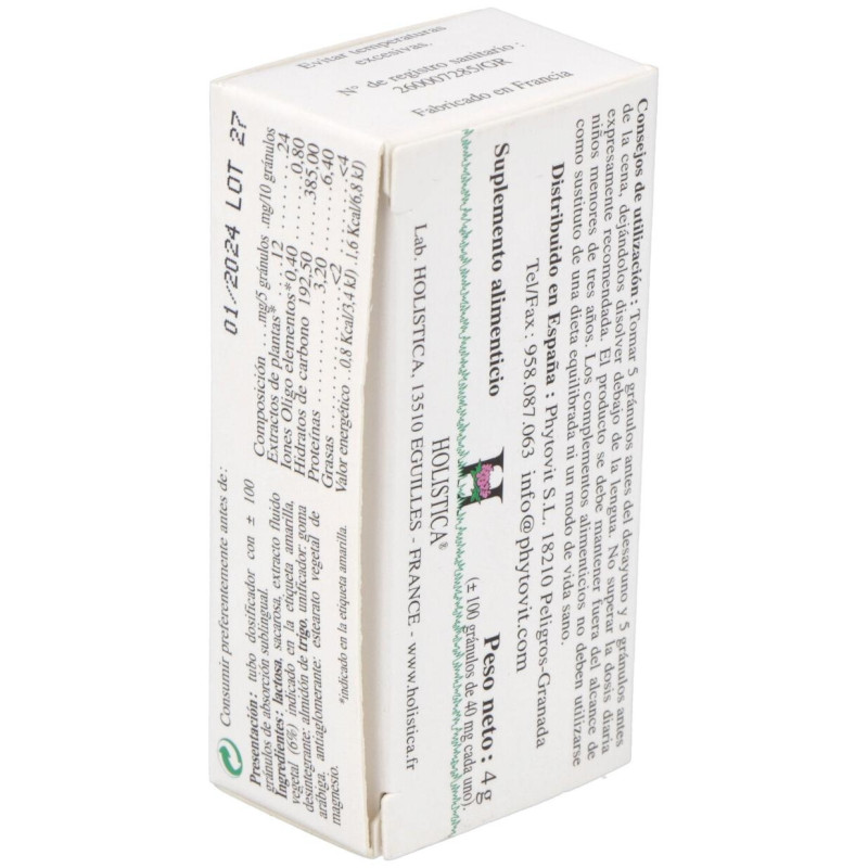 Holistica Oligophytum H10 Sln Selénio Granulos 100 Unidades
