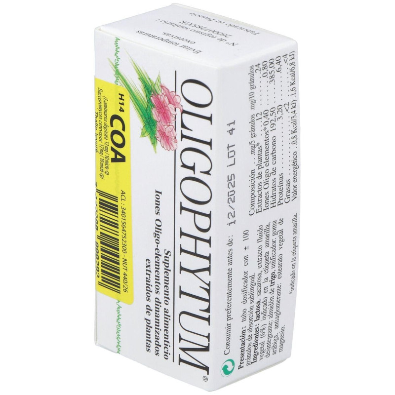 Oligophytum H14 Coa Cobre Oro Plata 100g - Holistica
