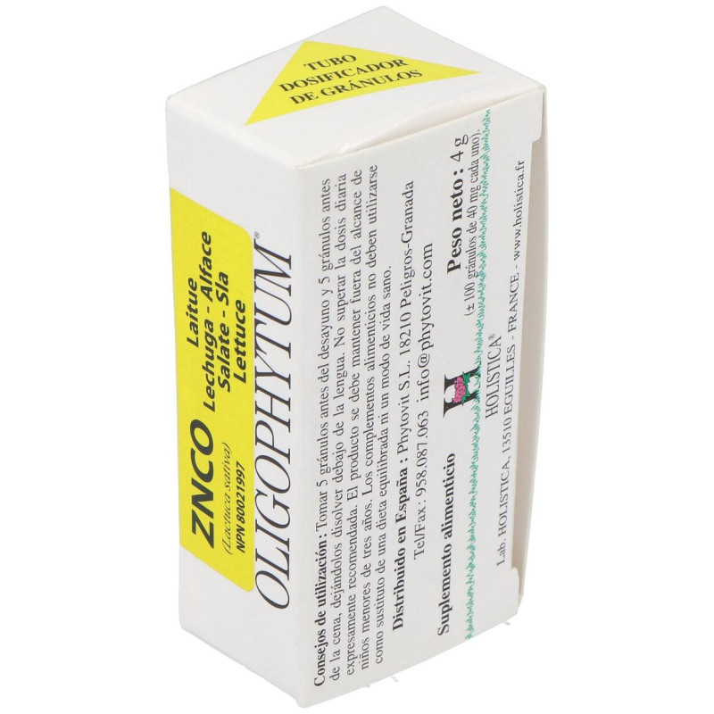 Oligophytum Zinc+niquel+cobalto 100gr - Holistica