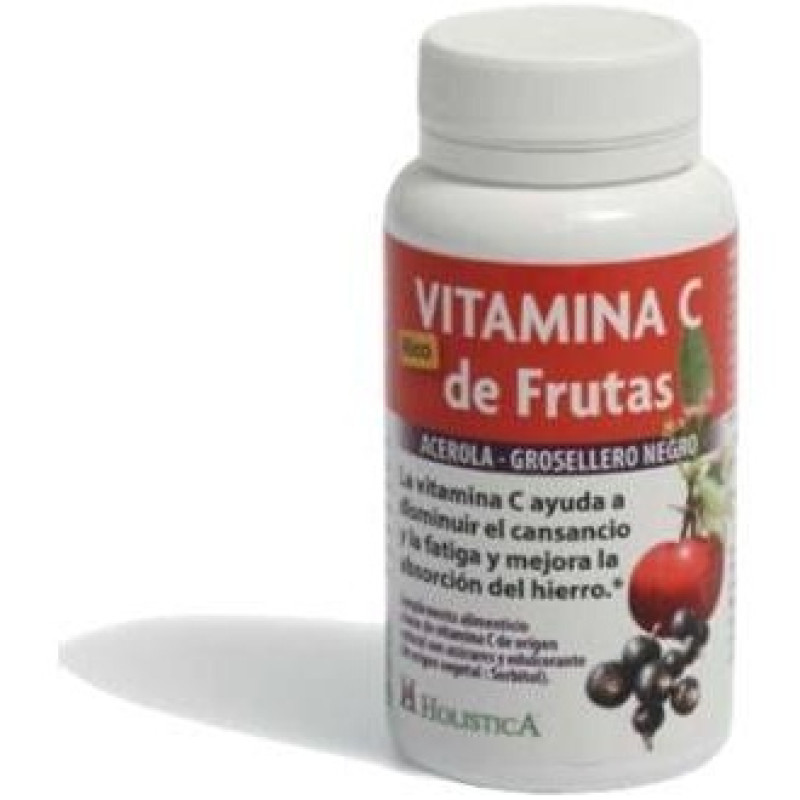 Vitamina C Frutas 60comp - Holistica