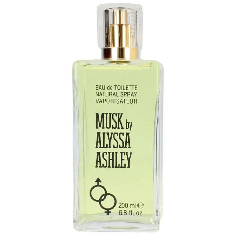Musk Eau de Toilette 200ml Vaporizador - Alyssa Ashley