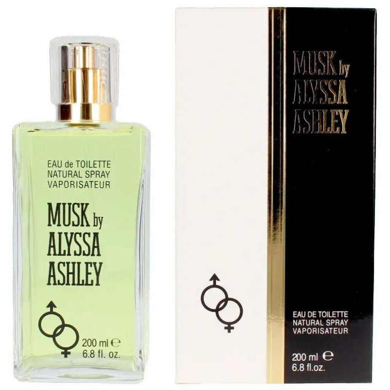 Musk Eau de Toilette 200ml Vaporizador - Alyssa Ashley