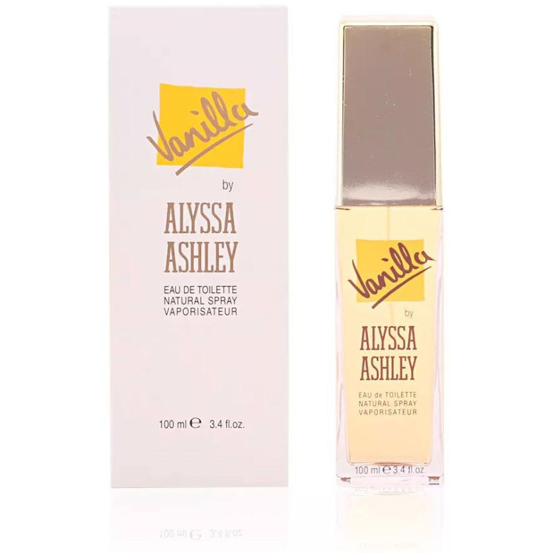 Vanilla Eau de Toilette 100ml - Alyssa Ashley