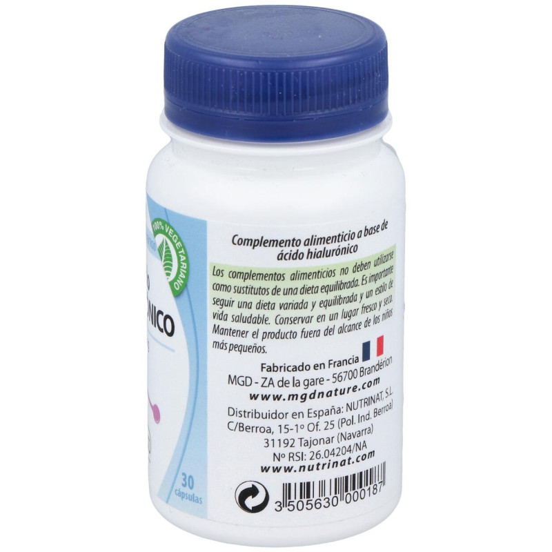 Health Aid Ácido Hialuronico 120 Mg30 Cap - Mgd