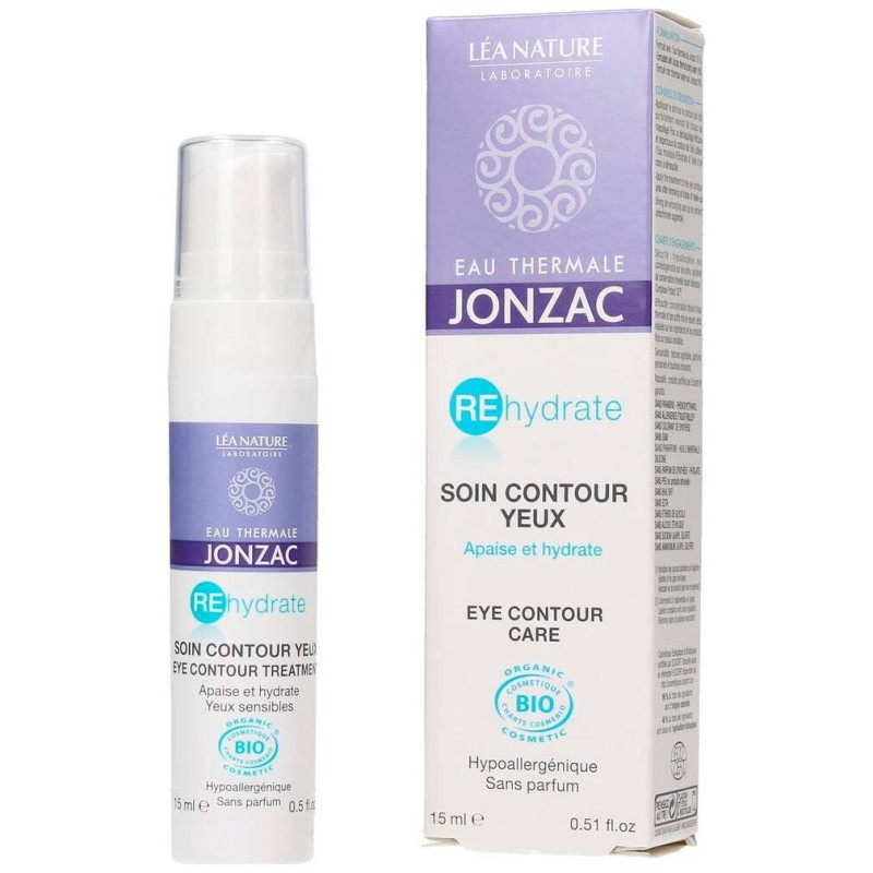 Rehydrate Contorno de Ojos sin Perfume 15ml. Bio - Jonzac Eco-bio