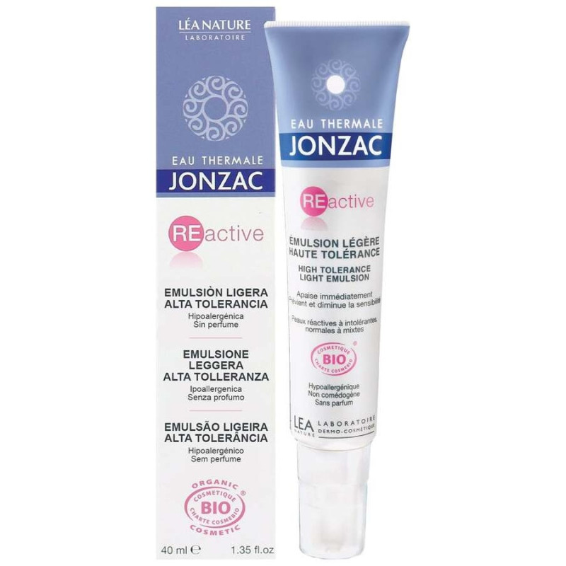 Reactive Emulsion Ligera Alta Tolerancia 40ml. Bio - Jonzac Eco-bio