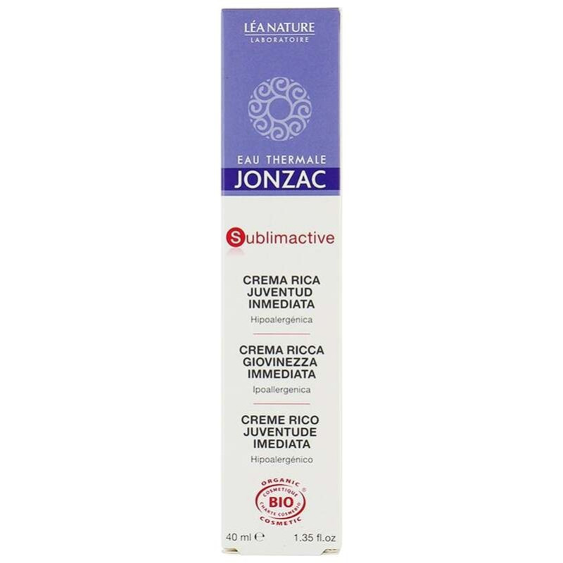 Jonzac Sublimactive Anti Age Crema Rica 40ml - Jonzac Eco-bio